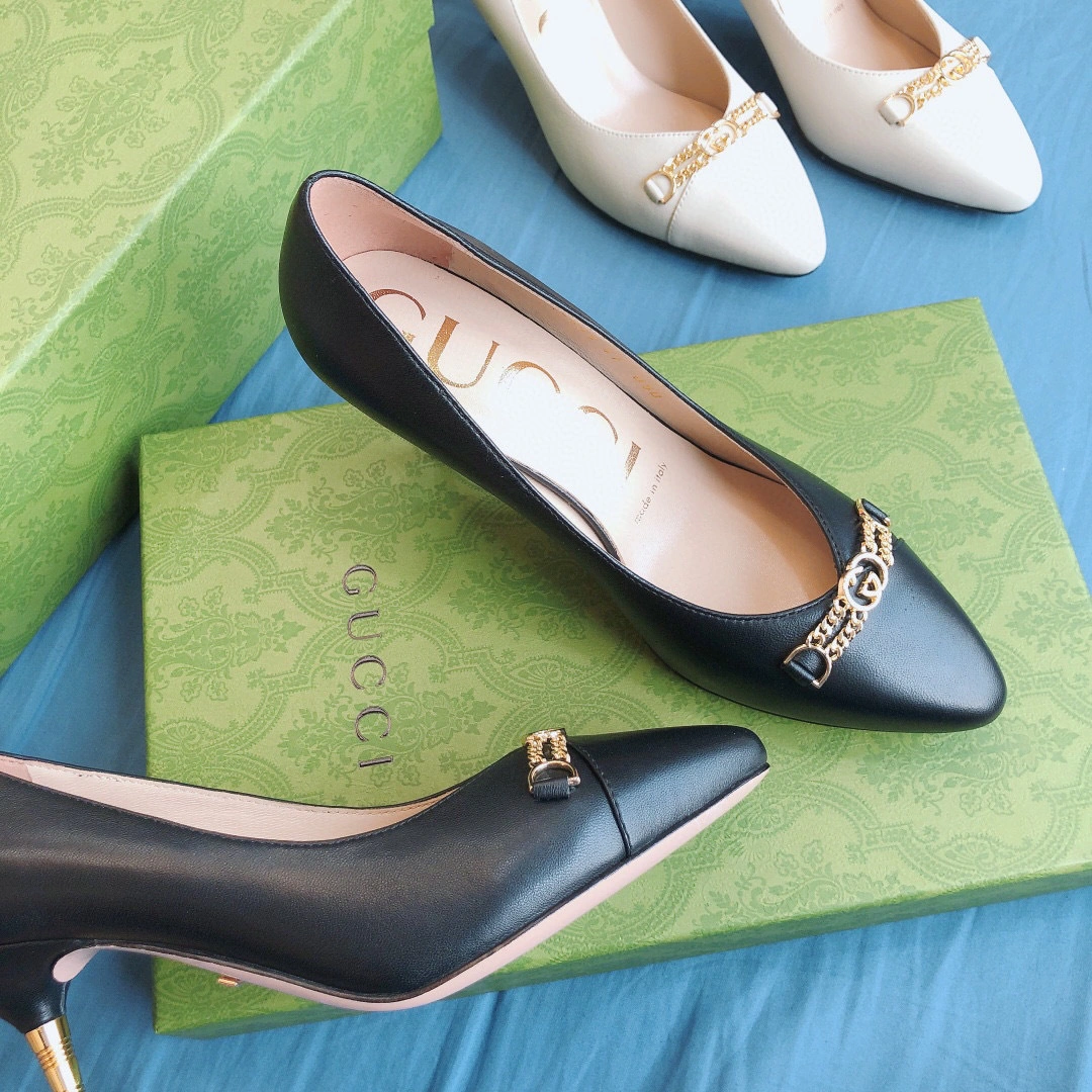 coco-- 674858 C9D00 1000 Heel height7.5cm sheepskin item:B-X00E2140L